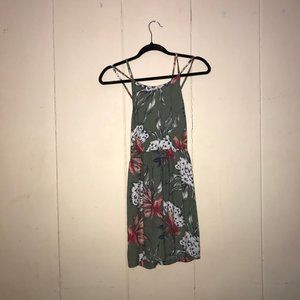 Roxy Green Floral Dress